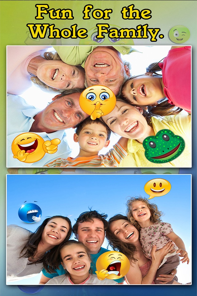 Emoji Camera Stickers: Add Cool Emoticon smiley Flirty Expression To Your Picture screenshot 3