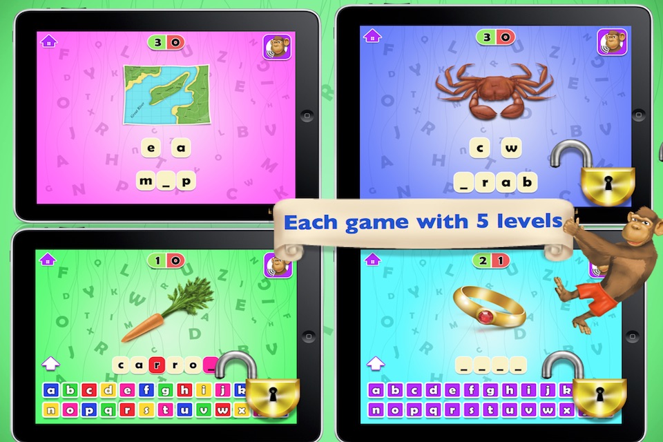 Games to learn to read and write Free screenshot 4