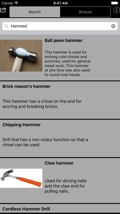Construction Terms Database