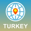 Turkey Map - Offline Map, POI, GPS, Directions