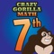 Crazy Gorilla Math School 7th Grade Curriculum Free for kids