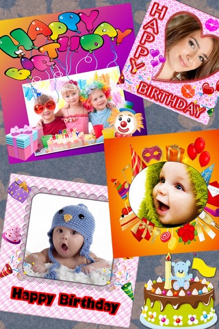 Birthday Picture Frames and Wallpapers Pro screenshot 2