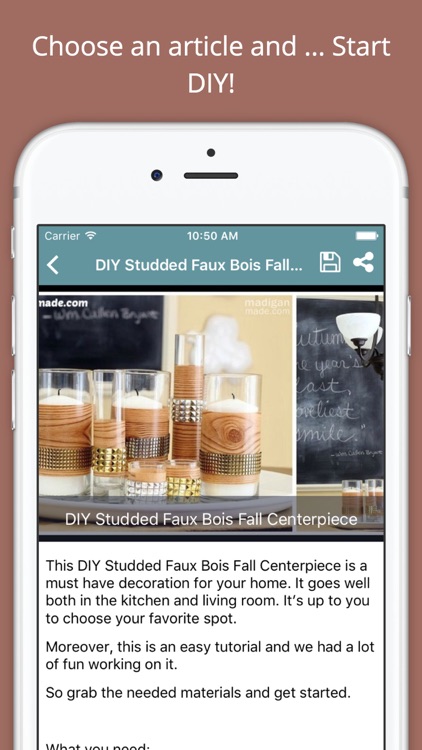 DIY Decor Project Ideas - Handmade tutorials
