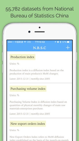 China Statistics - Access 55782 datasets from National Burea(圖1)-速報App