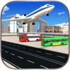 Flight Simulator Airport Bus Driving: Pick and Drop Passenger and Plane Flying