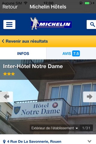 MICHELIN Hotels: online booking & room reservation screenshot 4