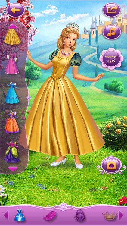 Dress Up Princess Cindy