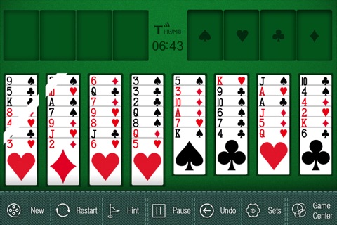 FreeCell Golden HD for card game, FreeCell game screenshot 3