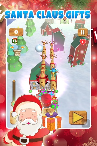 Santa Claus Gifts - free 3D Christmas game screenshot 2