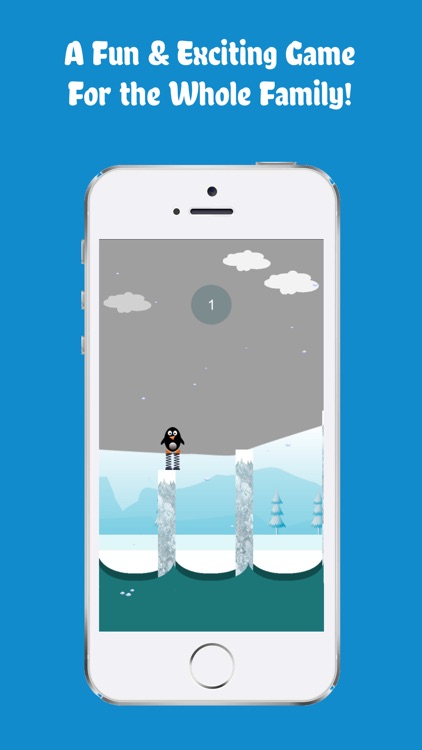 Flying Penguin Jump - A Fun South-Pole Below Zero Game screenshot-0