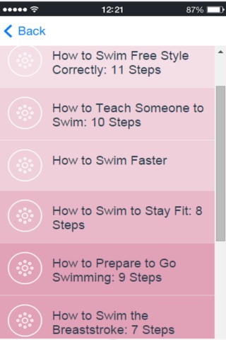 Swimming Lessons - Learn How To Swim screenshot 2