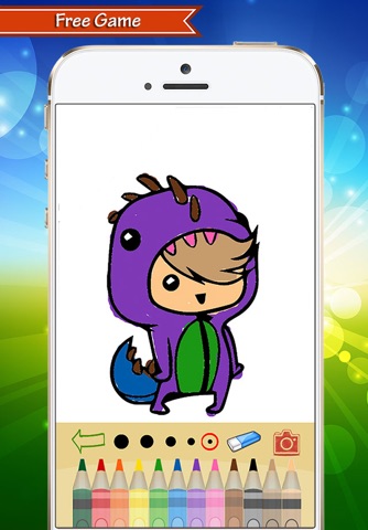 Dinosaur Coloring Book For Kids Education Game screenshot 2