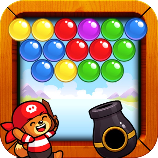 Bubble Pirate Dog - Puzzle Game icon