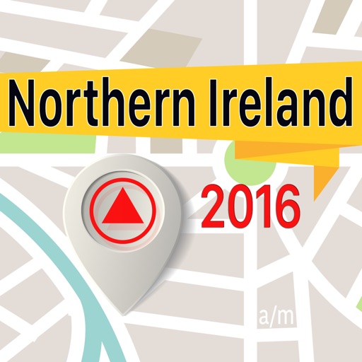 Northern Ireland Offline Map Navigator and Guide icon