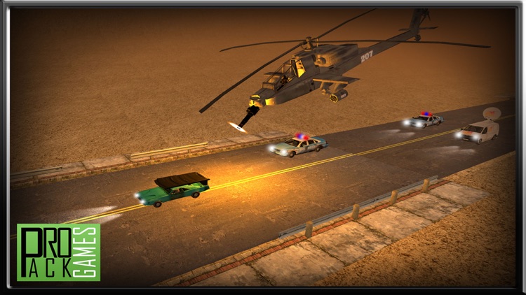 Reckless Enemy Helicopter Getaway - Dodge Apache attack in highway traffic
