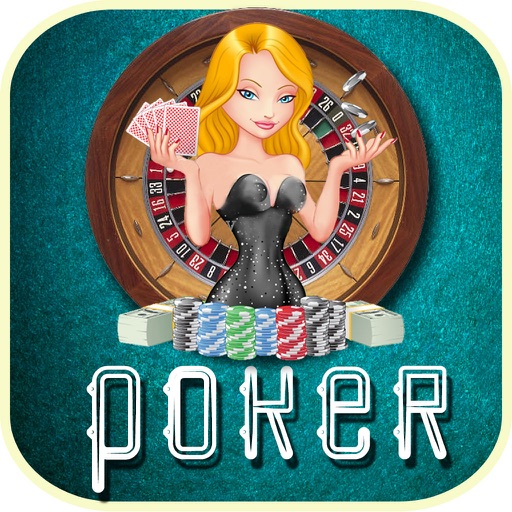 Girl Texas Poker Casino FREE 4-ever with Daily Bonus Icon