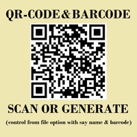 QR-Code and Barcode Scanner  Generator with Control from file option