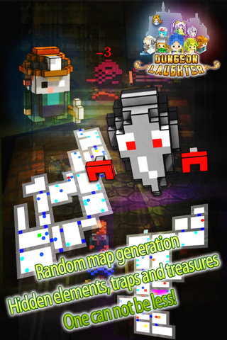 Dungeon Laughter: 3D voxel Roguelike game (no in-app purchase) screenshot 3