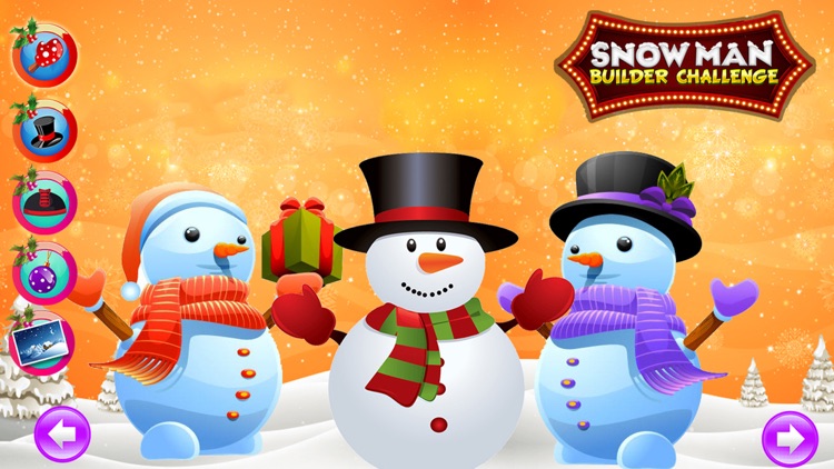 My Snow-man Builder Challenge : Frosty Ice-man Maker Kit for Kids screenshot-4