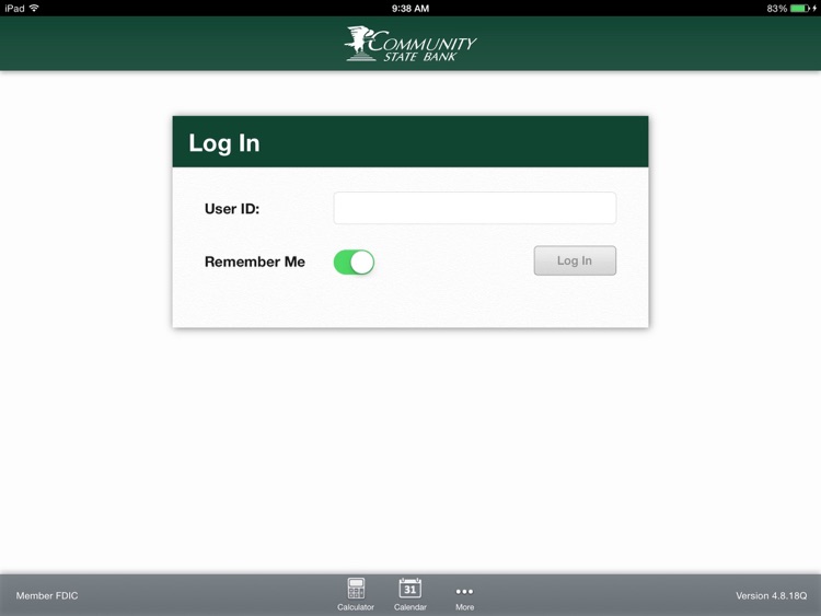 CSB Simple Banking for iPad