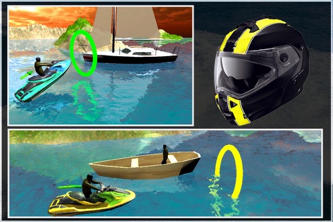 Jet Ski Speed Boat King 3D screenshot 2