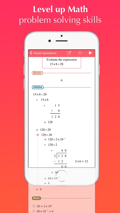 FX Math Junior Problem Solver