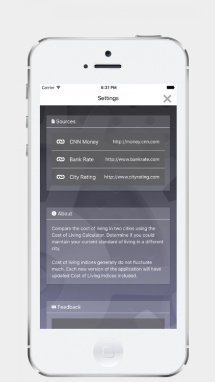 Cost of Living Calculator Plus screenshot-4