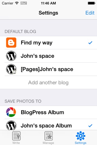 BlogPress screenshot 3