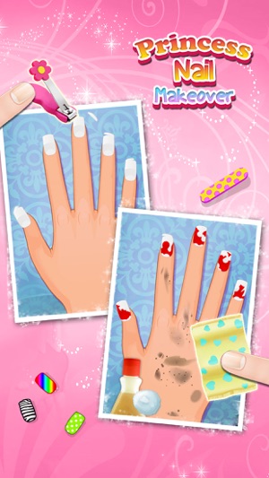 Princess Nail Salon - Makeup, Dressup and Makeover Girls Gam(圖4)-速報App