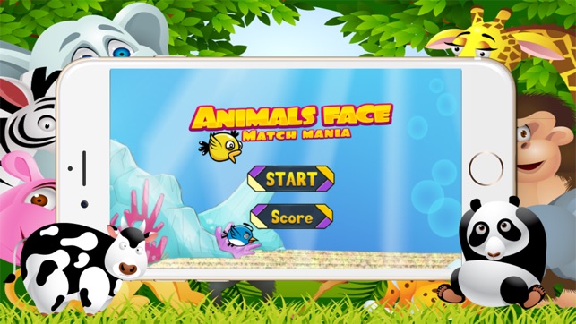 Animals Half Face for kids(圖1)-速報App