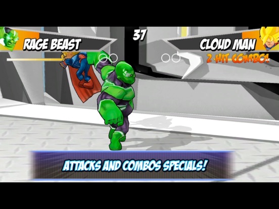Superheros 2 Free fighting games screenshot