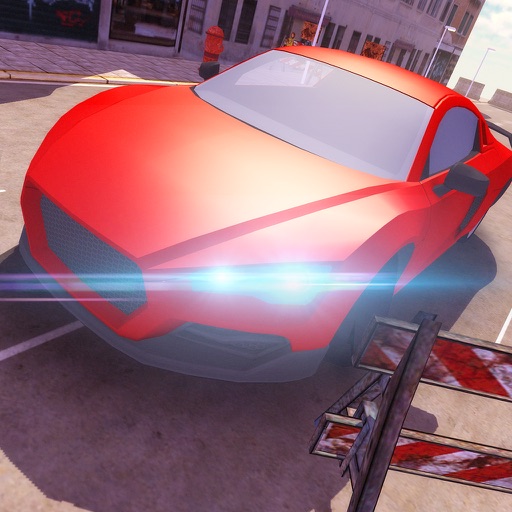 Auto R8 Parking Test Simulator - Urban Driving Skills Challenge Icon