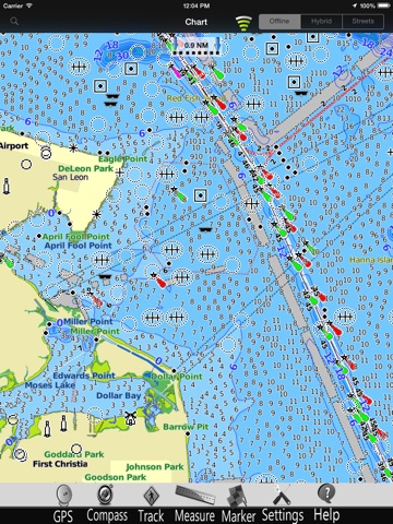 Texas GPS Nautical Charts Pro screenshot 2