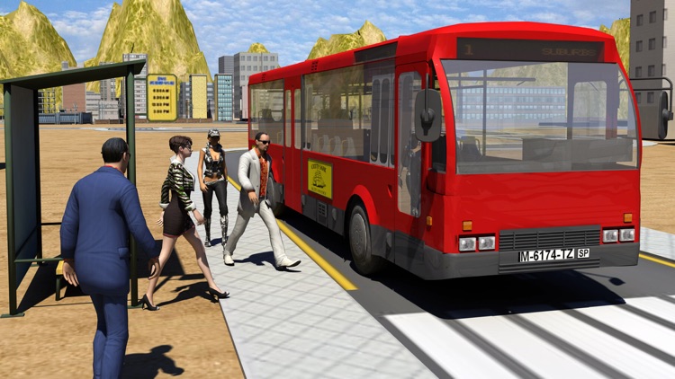 Grand City Driving Bus 3d Parking  Simulator