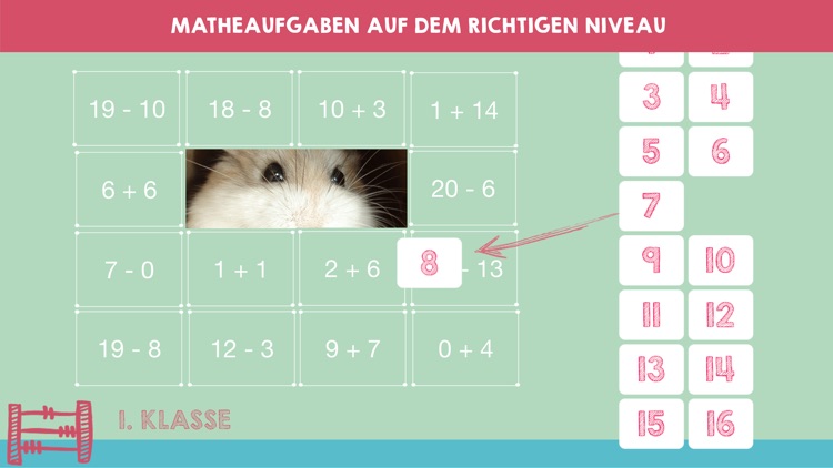 Mathe 1. Klasse 2. klasse 3. klasse rechenaufgaben