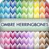 Ombre Herringbone Wallpapers