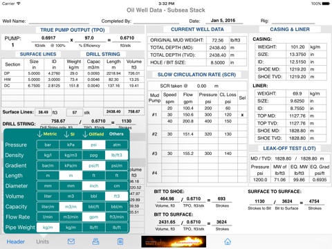 Oil Well Data screenshot 2