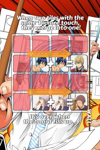 2048 PUZZLE " Bakuman " Edition Anime Logic Game Character.s : Fan screenshot 2
