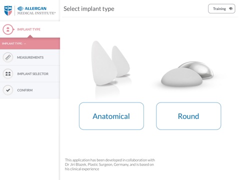Natrelle™ Implant Selection App - SE screenshot 4