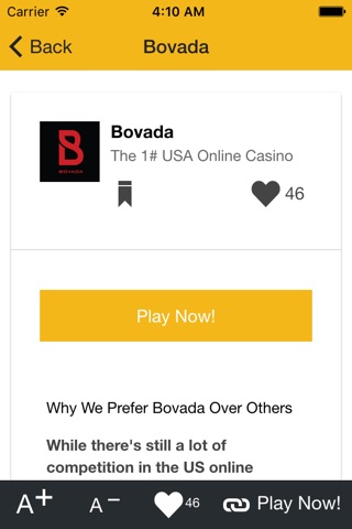 Betting Online Casino - Real Money Games screenshot 4
