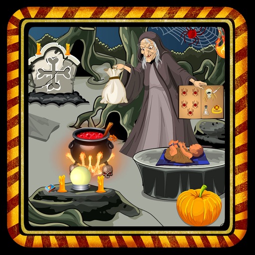 551 Rescue Baby From Halloween Forest icon