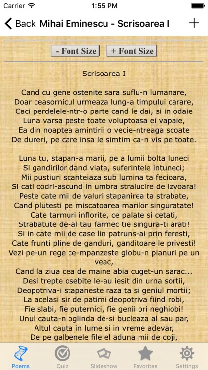 Romanian Poems