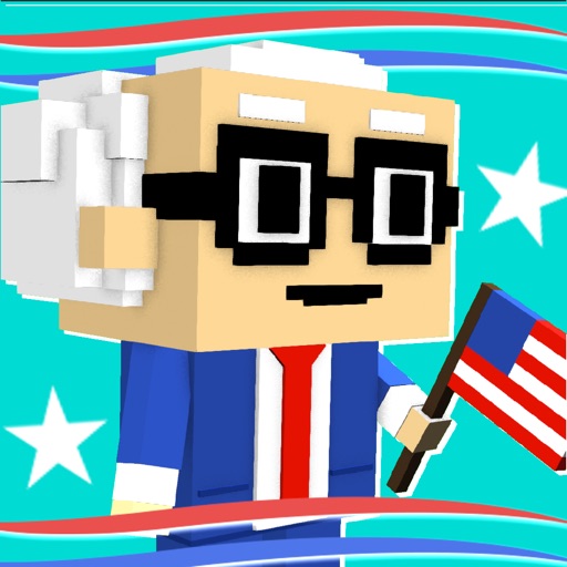 Blocky Bernie - Feel the Bern! Get Bernie Sandwhiches! Icon