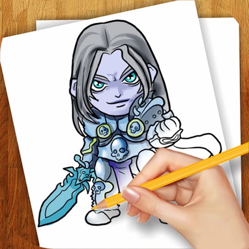 Learn How to Draw For Warcraft Characters icon