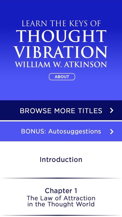 The Law Of Attraction Meditations by Esther Hicks & Thought Vibration by William W. Atkinson