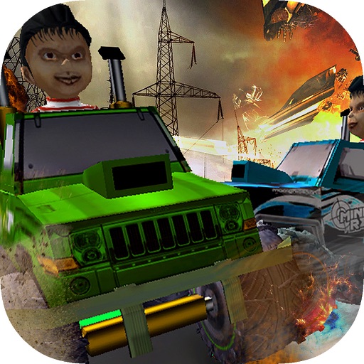 Kids Monster Truck Playground Icon