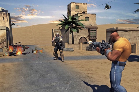 Grand Desert City Auto Modern Crime Combat screenshot 4