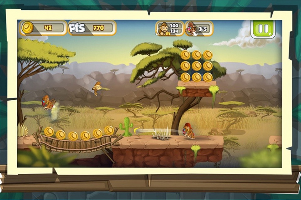 لعبة سوبر بابون - العاب مغامرات مجانا screenshot 3