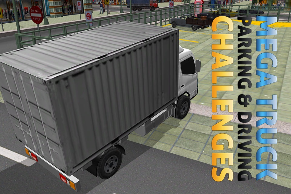 3D Cargo Truck Simulator – Mega lorry Driving & parking simulation game screenshot 3