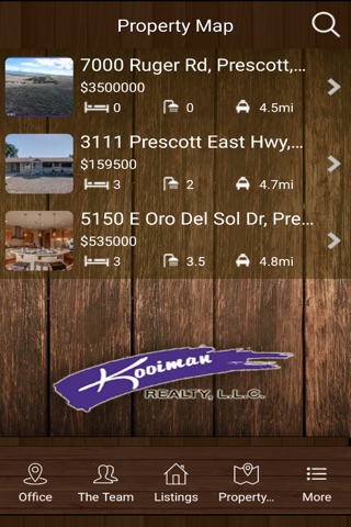 Kooiman Realty - Prescott Valley Homes for Sale, Real Estate, Land & Foreclosures screenshot 3